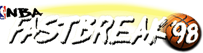 NBA Fastbreak '98 logo for Playstation